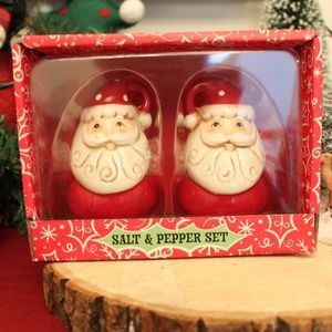 Johanna Parker Santa salt&pepper set - New in box